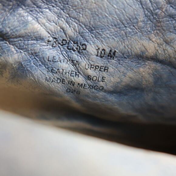 Freebird Boots Womens 10 Western Harness Zip Biker Distressed Leather FB-PLDIP - Picture 14 of 16